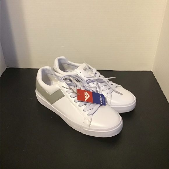 Pony Women’s White and Gray Sneakers (NWT) - Picture 5 of 12